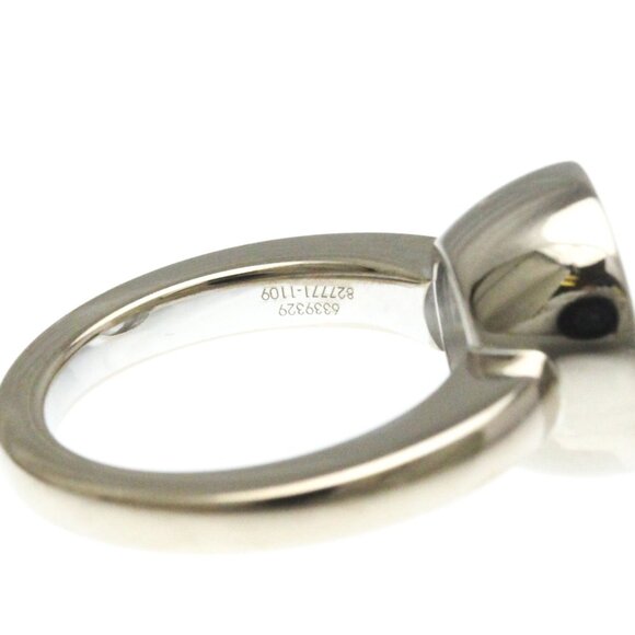 CHOPARD 18k White Gold Diamond Ring - Picture 8 of 12